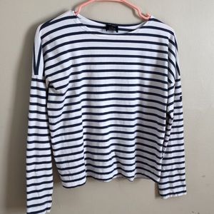 saint james for j. crew boatneck striped shirt
